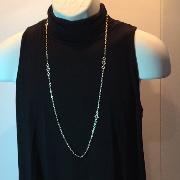 BLACK MOCK TURTLENECK TUNIC - Picture 2 of 4